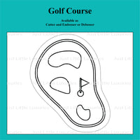 Golf Course Cookie Cutter