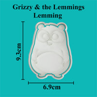 Grizzy And The Lemmings - Lemming Cookie Cutter Set