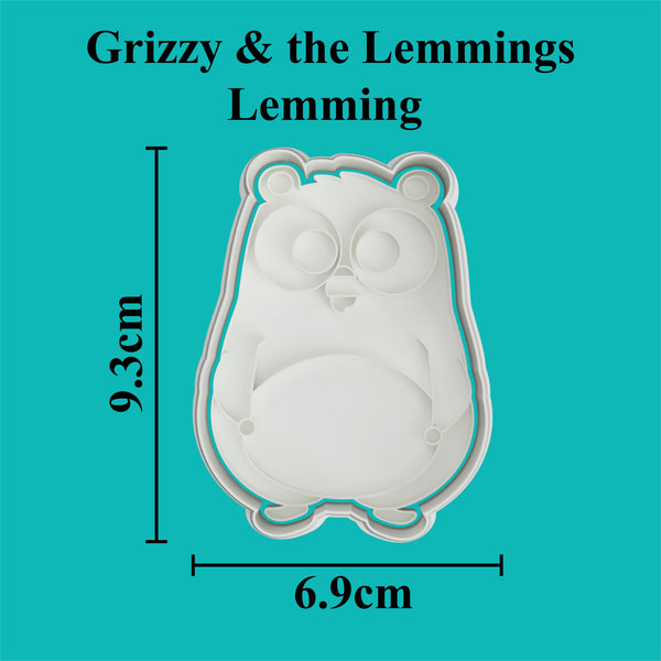 Grizzy And The Lemmings - Lemming Cookie Cutter Set