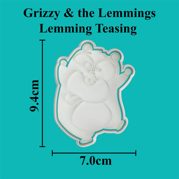 Grizzy And The Lemmings - Lemming Teasing Cookie Cutter Set