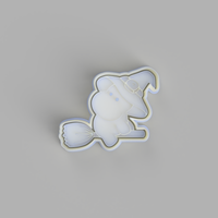 Halloween Hippo - Witch Cookie Cutter - just-little-luxuries