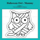 Halloween Owl - Mummy Cookie Cutter