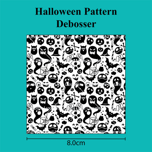 Halloween Pattern (1) Raised Embosser