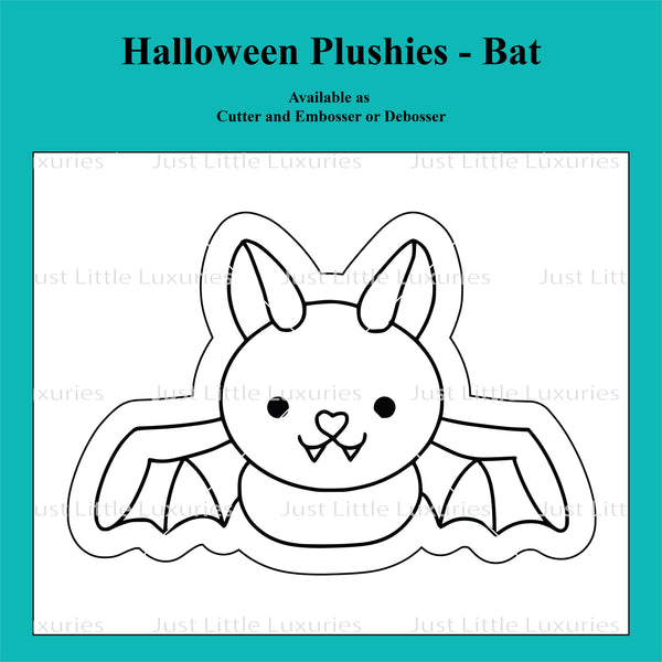 Halloween Plushies - Bat Cookie Cutter