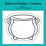 Halloween Plushies - Cauldron Cookie Cutter