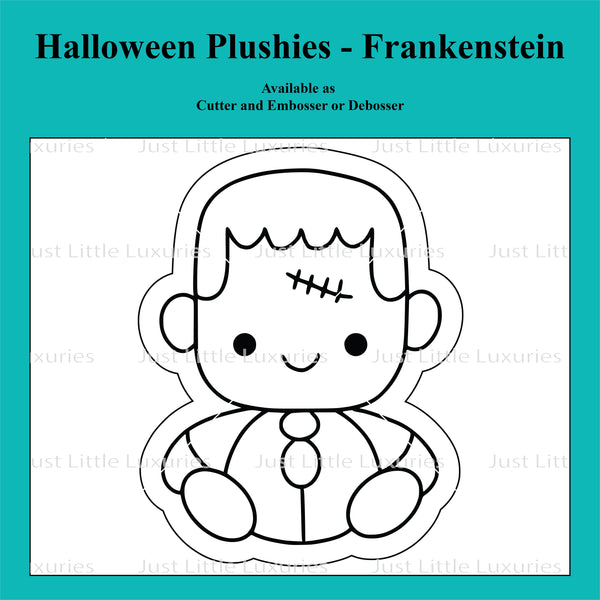 Halloween Plushies - Frankenstein Cookie Cutter