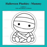 Halloween Plushies - Mummy Cookie Cutter