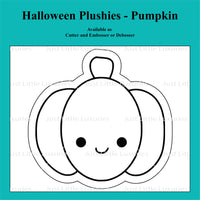Halloween Plushies - Pumpkin Cookie Cutter
