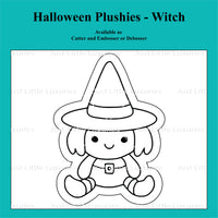Halloween Plushies - Witch Cookie Cutter