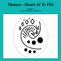 Moana - Heart Of Te Fiti Cookie Cutter