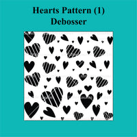 Hearts Pattern (1) Raised Embosser