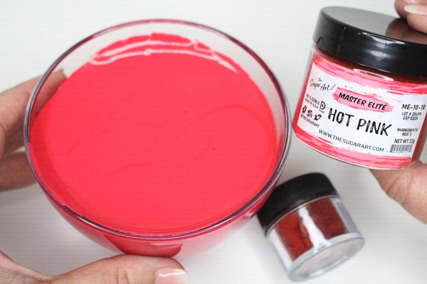 Hot Pink (ME-10-1) - Master Elite Colors by The Sugar Art - just-little-luxuries