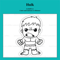 Hulk Super Hero Cookie Cutter
