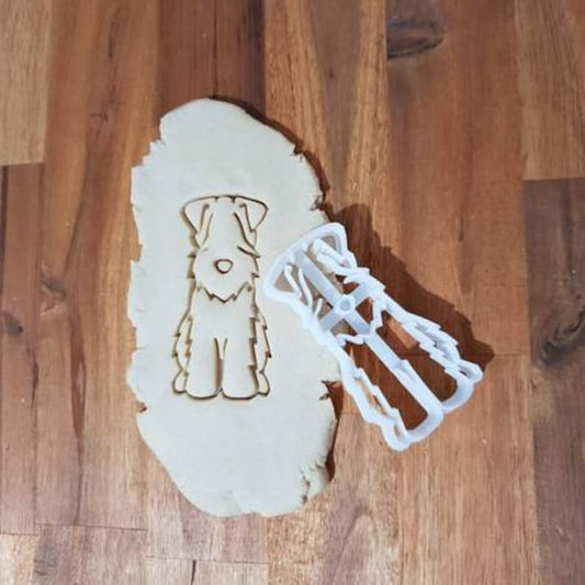 Wheaten Terrier Cookie Cutter and Embosser.