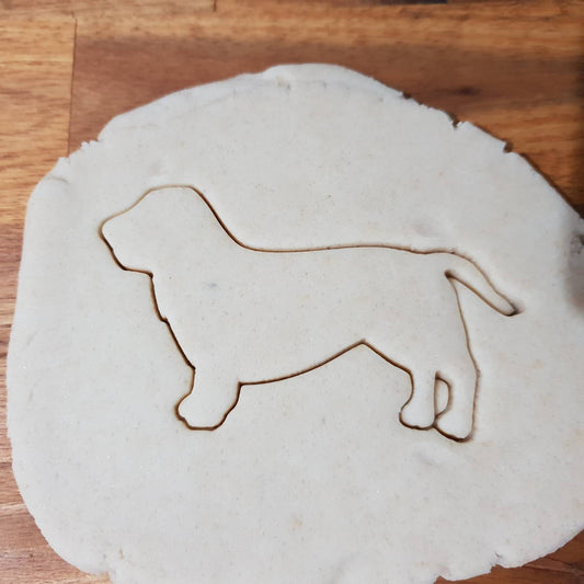 Basset Hound Silhouette Cookie Cutter - just-little-luxuries