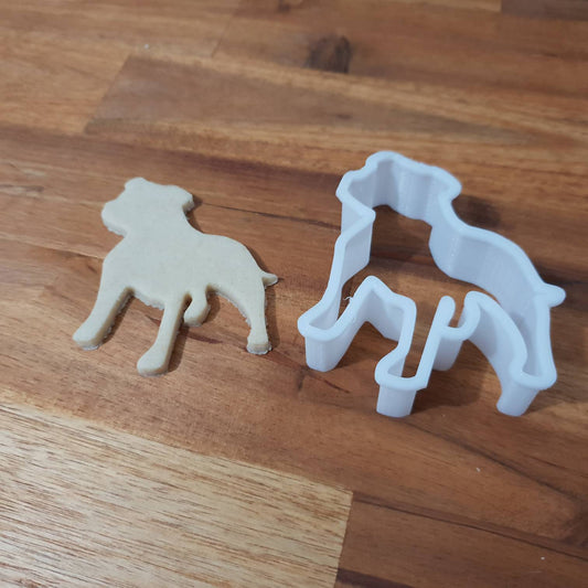 Staffy Staffordshire Terrier cookie cutter - just-little-luxuries