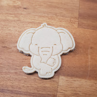 Cheeky Elephant cookie cutter and stamper. - just-little-luxuries