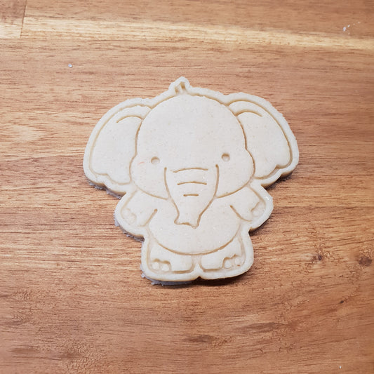 Elephant cookie cutter and stamper. - just-little-luxuries