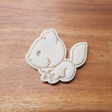 Fox cookie cutter and stamper - just-little-luxuries