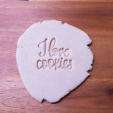 I Love Cookies Embosser - just-little-luxuries