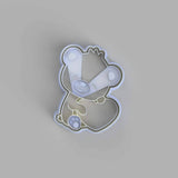Teddy Bear with Heart Cookie Cutter - just-little-luxuries