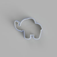 Elephant cookie cutter and stamper - just-little-luxuries