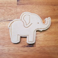 Elephant cookie cutter and stamper - just-little-luxuries