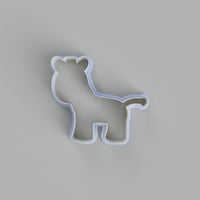 Zebra cookie cutter and stamper - just-little-luxuries