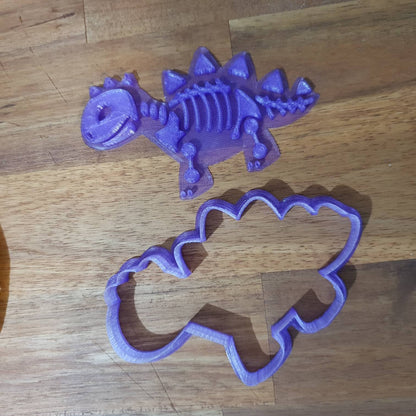 Dinosaur Cookie Cutter and Stamper - just-little-luxuries