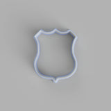 Police badge cookie cutter and stamper - just-little-luxuries