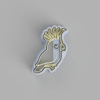 Sulphur Crested Cockatoo cookie cutter and stamper - just-little-luxuries