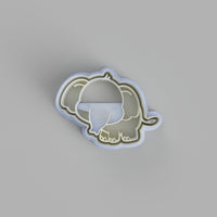 Elephant cookie cutter and stamper. - just-little-luxuries