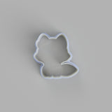 Fox with flower cookie cutter and stamper - just-little-luxuries
