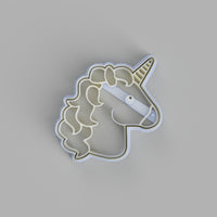 Unicorn Face Cookie Cutter - just-little-luxuries