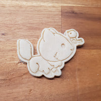 Fox with butterfly cookie cutter and stamper - just-little-luxuries