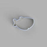 Shark cookie cutter and stamper - just-little-luxuries