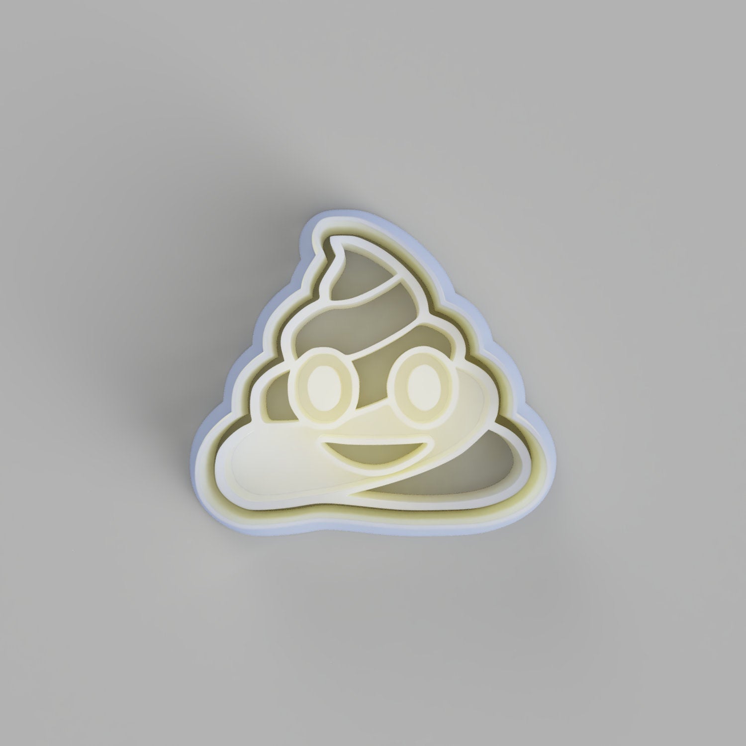 Poo emoji cookie cutter. poop fondant cutter. - just-little-luxuries