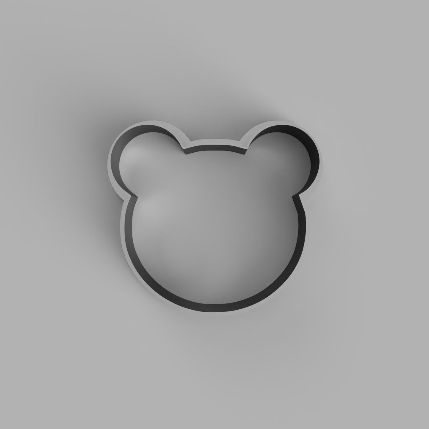 Bear head Cookie cutter. Teddy Bear fondant cutter. - just-little-luxuries