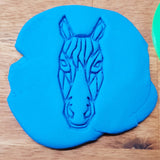 Geometric horse face Cookie Embosser - just-little-luxuries