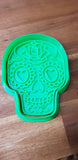 Sugar Skull Cookie Cutter and Embosser. Day of the dead - just-little-luxuries