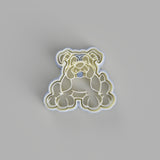 English Bulldog Cookie Cutter and Embosser - just-little-luxuries