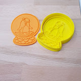 Christmas Snow Globe cookie cutter - Penguin - just-little-luxuries