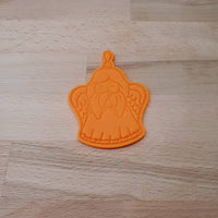 Christmas bauble cookie cutter - angel - just-little-luxuries