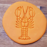 Geometric lobster Cookie Embosser - just-little-luxuries