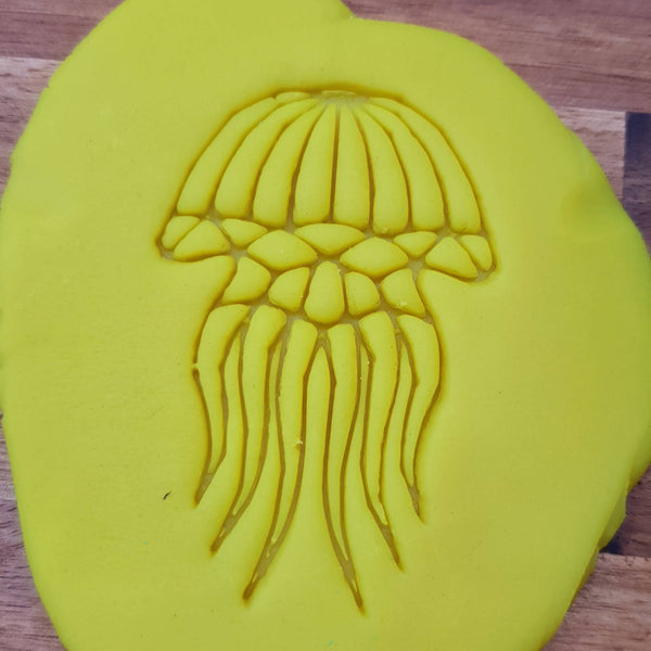 Geometric jellyfish Cookie Embosser - just-little-luxuries