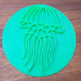 Geometric jellyfish Cookie Embosser - just-little-luxuries