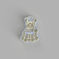 Black Russian Terrier Cookie Cutter and Embosser - just-little-luxuries