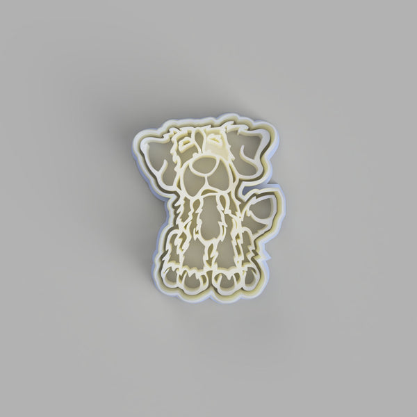 Bernese Mountain Dog Cookie Cutter and Embosser - just-little-luxuries