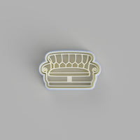 Friends couch cookie cutter and stamper. - just-little-luxuries