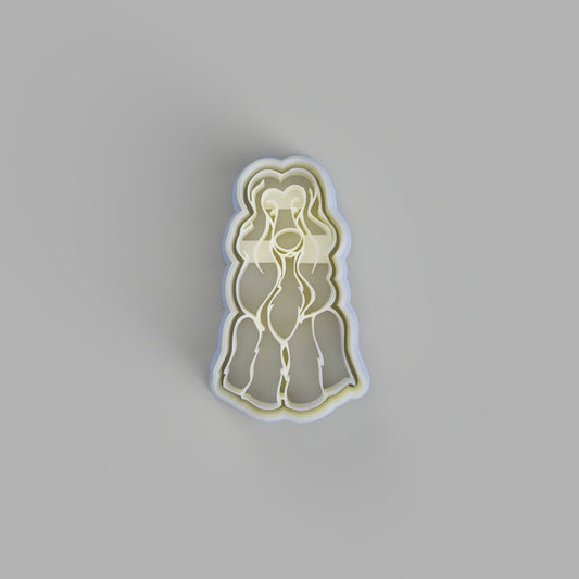 Afghan Hound Cookie Cutter and Embosser - just-little-luxuries